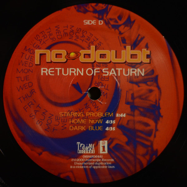 No Doubt - Return Of Saturn