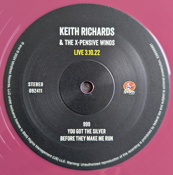 Keith Richards & The X-Pensive Winos - Live 3.10.22