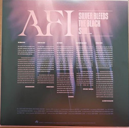 AFI - Silver Bleeds The Black Sun...