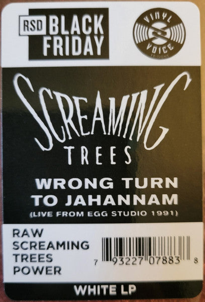 Screaming Trees - Wrong Turn To Jahannam (Live From Egg Studio 1991)
