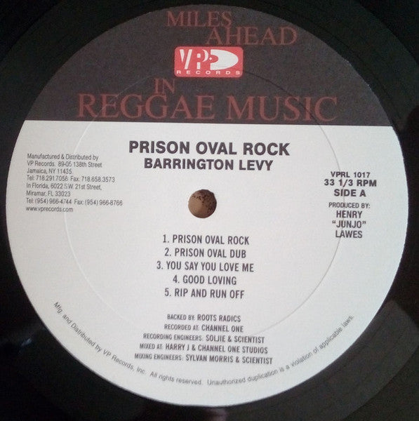 Barrington Levy - Prison Oval Rock