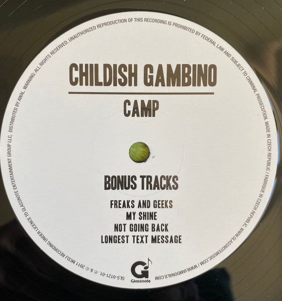 Childish Gambino - Camp