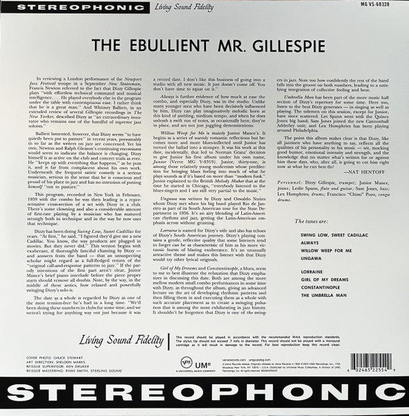 Dizzy Gillespie - The Ebullient Mr. Gillespie