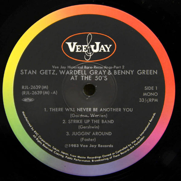 Stan Getz / Wardell Gray / Benny Green - At The 50's