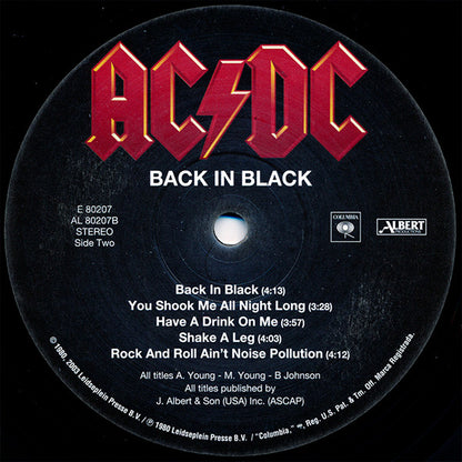 AC/DC - Back In Black