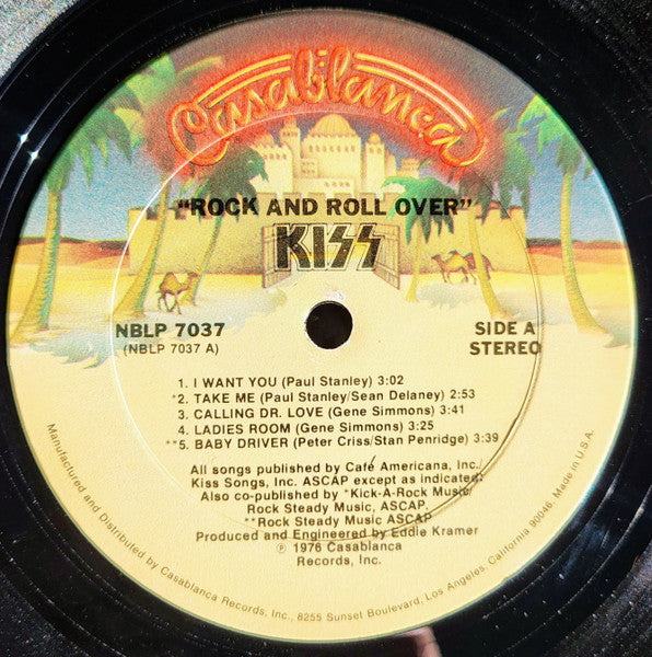 Kiss - Rock And Roll Over