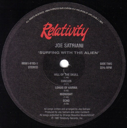 Joe Satriani - Surfing With The Alien