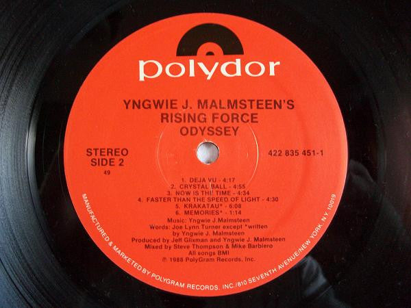 Yngwie J. Malmsteen's Rising Force - Odyssey