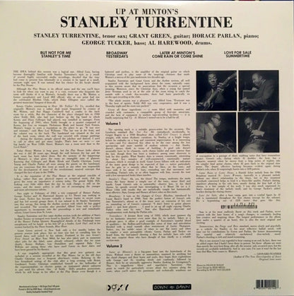 Stanley Turrentine - Up At "Minton's"