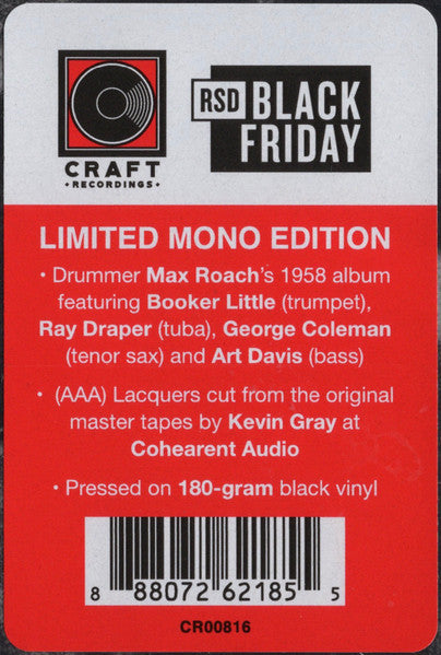 Max Roach - Deeds, Not Words