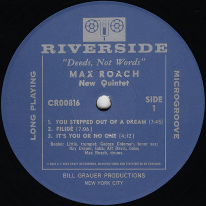 Max Roach - Deeds, Not Words