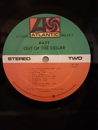 Ratt - Out Of The Cellar
