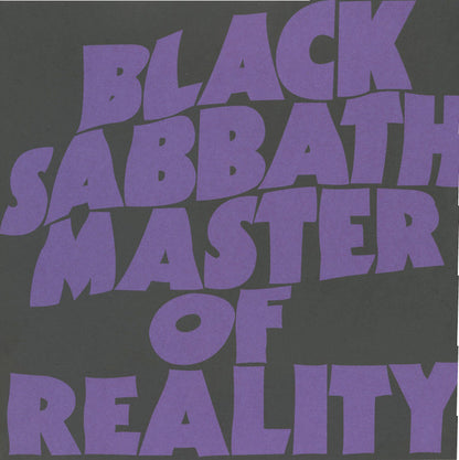 Black Sabbath - Master Of Reality