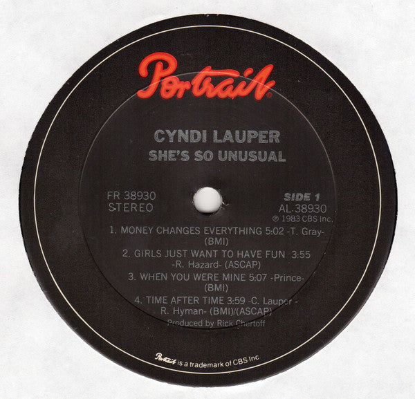 Cyndi Lauper - She's So Unusual