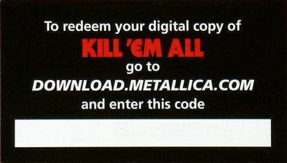 Metallica - Kill 'Em All