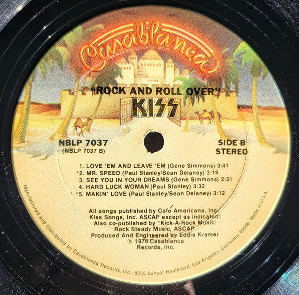 Kiss - Rock And Roll Over