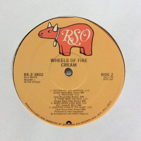 Cream (2) - Wheels Of Fire