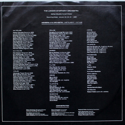 Zappa / The London Symphony Orchestra / Kent Nagano - The London Symphony Orchestra - Zappa Vol. I