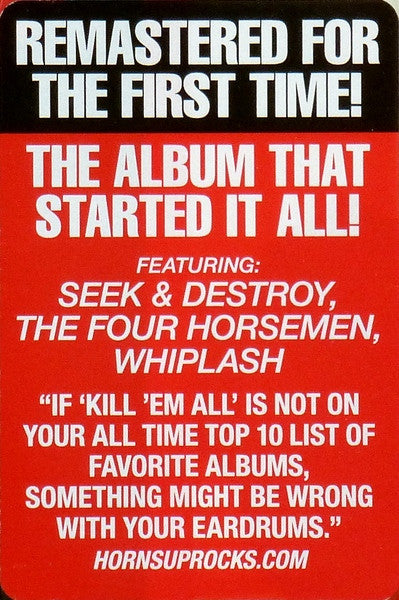 Metallica - Kill 'Em All