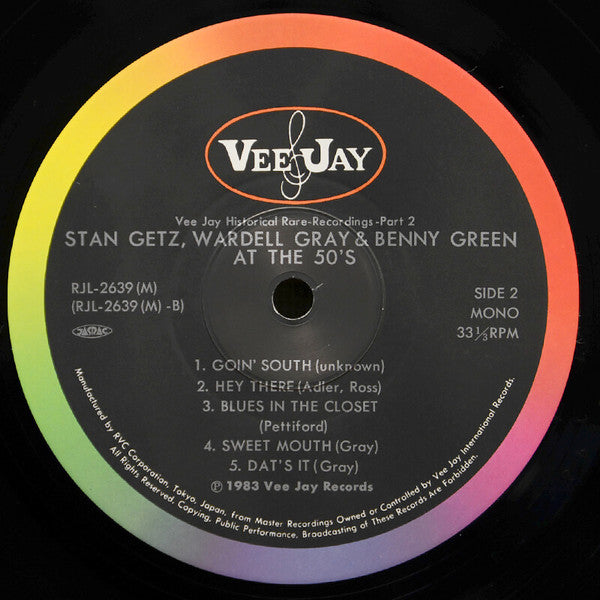 Stan Getz / Wardell Gray / Benny Green - At The 50's