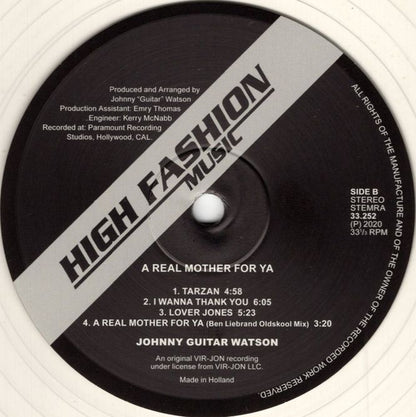 Johnny Guitar Watson - A Real Mother For Ya