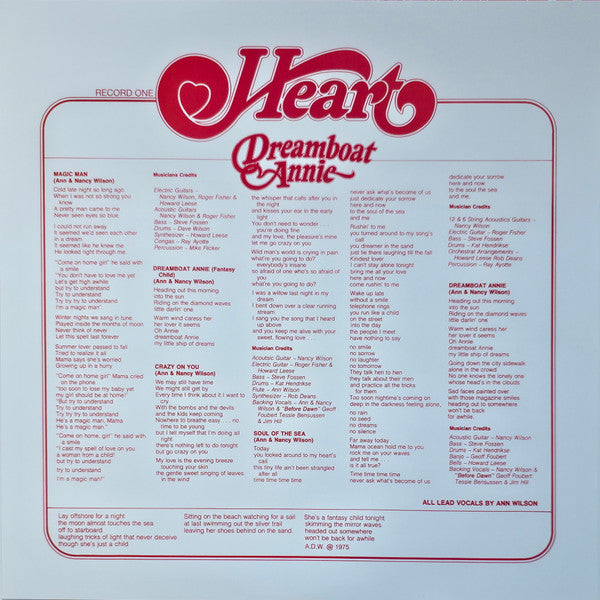 Heart - Dreamboat Annie