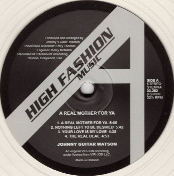 Johnny Guitar Watson - A Real Mother For Ya