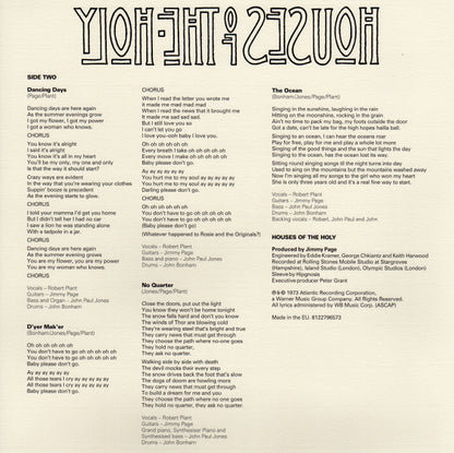 Led Zeppelin - Houses Of The Holy