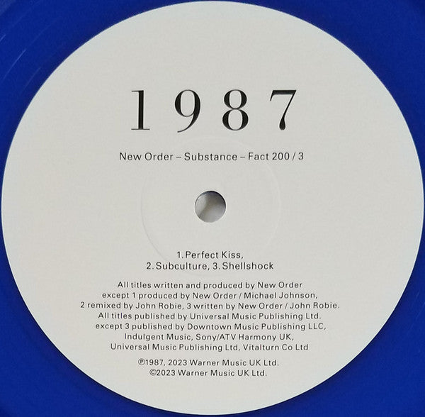 New Order - Substance