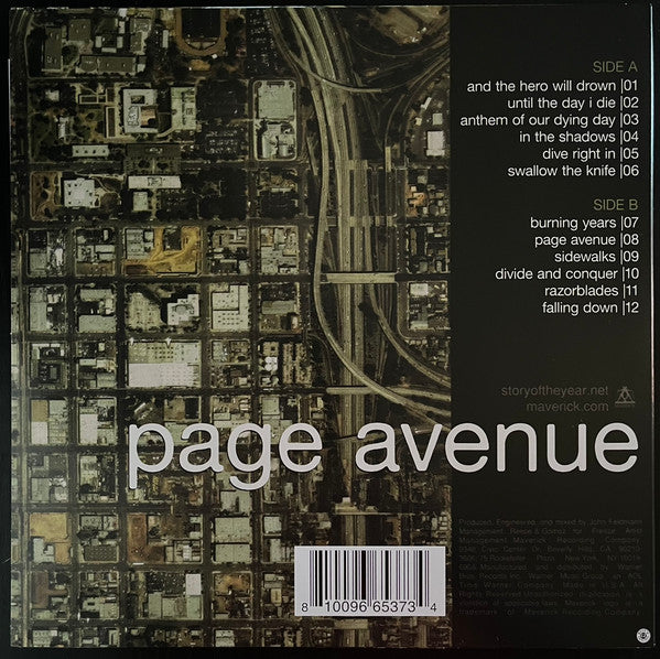 Story Of The Year - Page Avenue