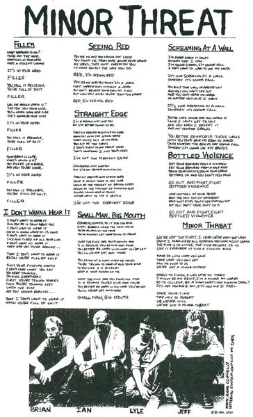Minor Threat - Minor Threat