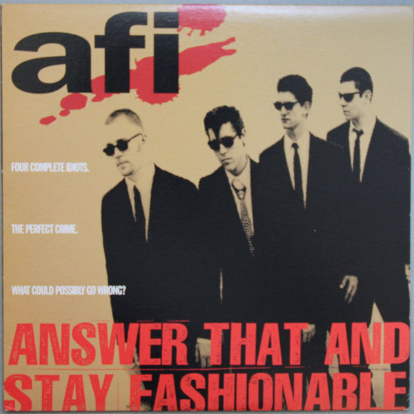 AFI - Answer That And Stay Fashionable