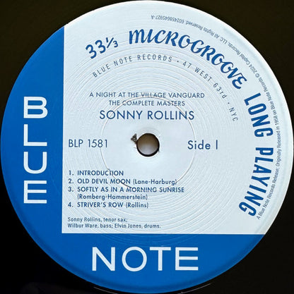 Sonny Rollins - A Night At The Village Vanguard: The Complete Masters