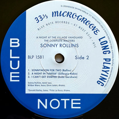 Sonny Rollins - A Night At The Village Vanguard: The Complete Masters