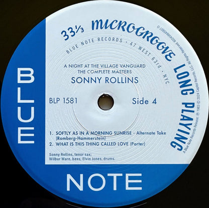 Sonny Rollins - A Night At The Village Vanguard: The Complete Masters