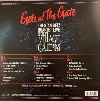Stan Getz Quartet - Getz at the Gate