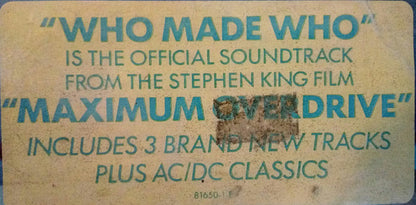 AC/DC - Who Made Who