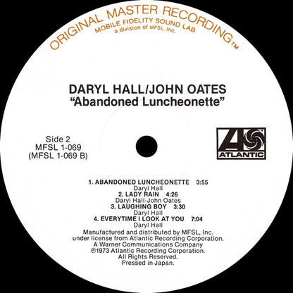 Daryl Hall / John Oates - Abandoned Luncheonette