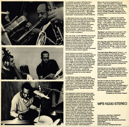 Dexter Gordon / Slide Hampton - A Day In Copenhagen