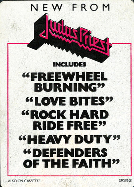 Judas Priest - Defenders Of The Faith