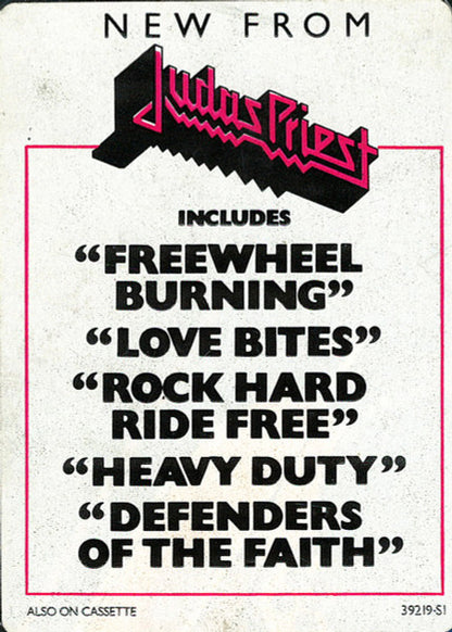 Judas Priest - Defenders Of The Faith