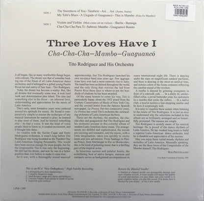 Tito Rodriguez & His Orchestra - Three Loves Have I : Cha-Cha-Cha-Mambo-Guaguanco